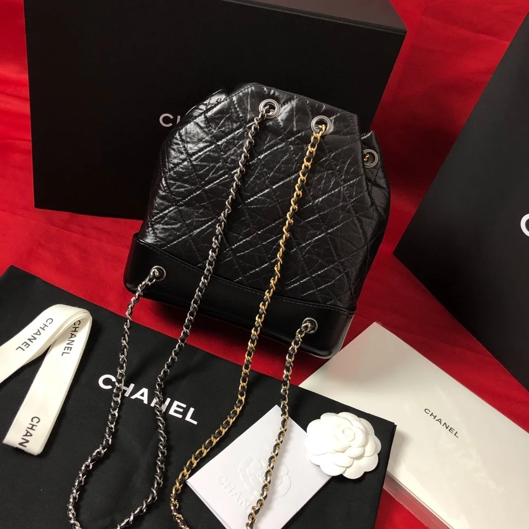 샤넬 가브리엘 백팩 블랙 스몰