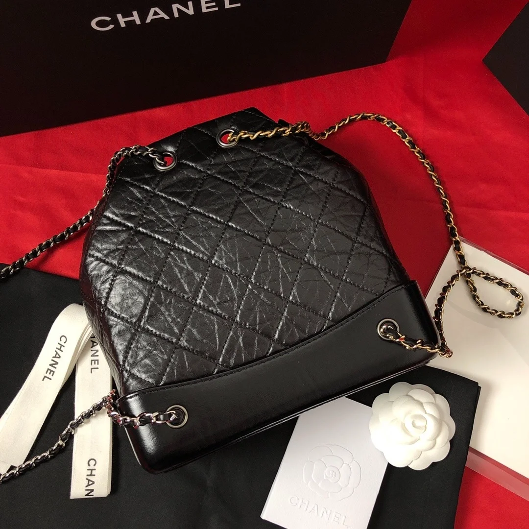 샤넬 가브리엘 백팩 블랙 스몰