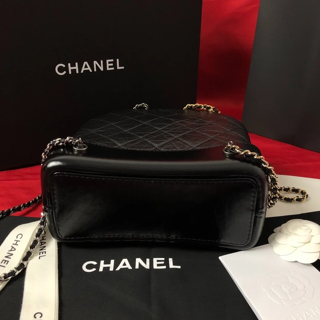 샤넬 가브리엘 백팩 블랙 스몰