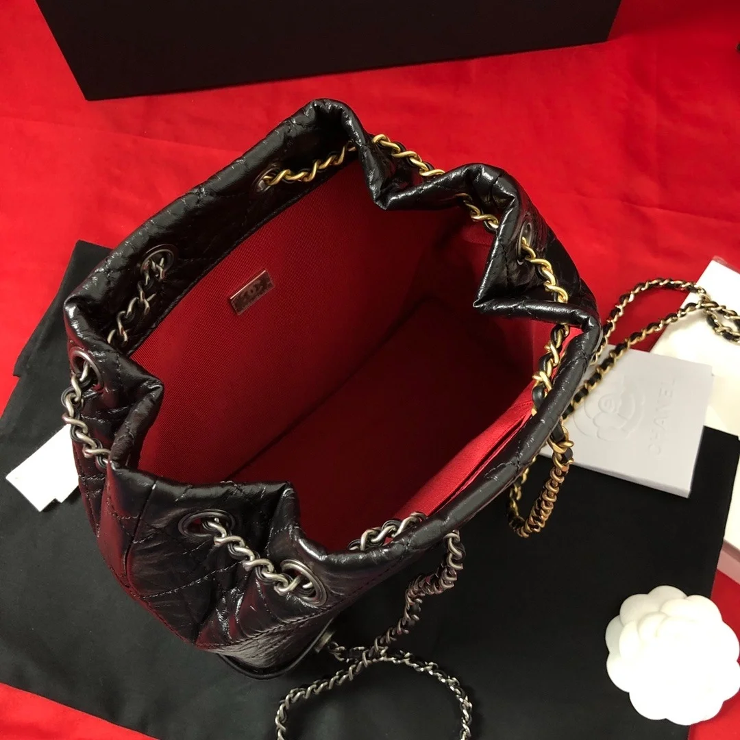 샤넬 가브리엘 백팩 블랙 스몰