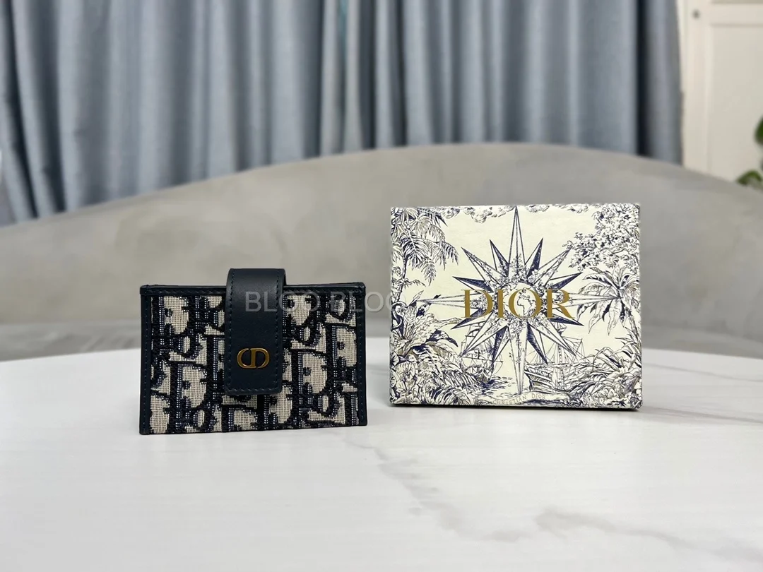디올 오블리크 30 몽테인 카드 홀더