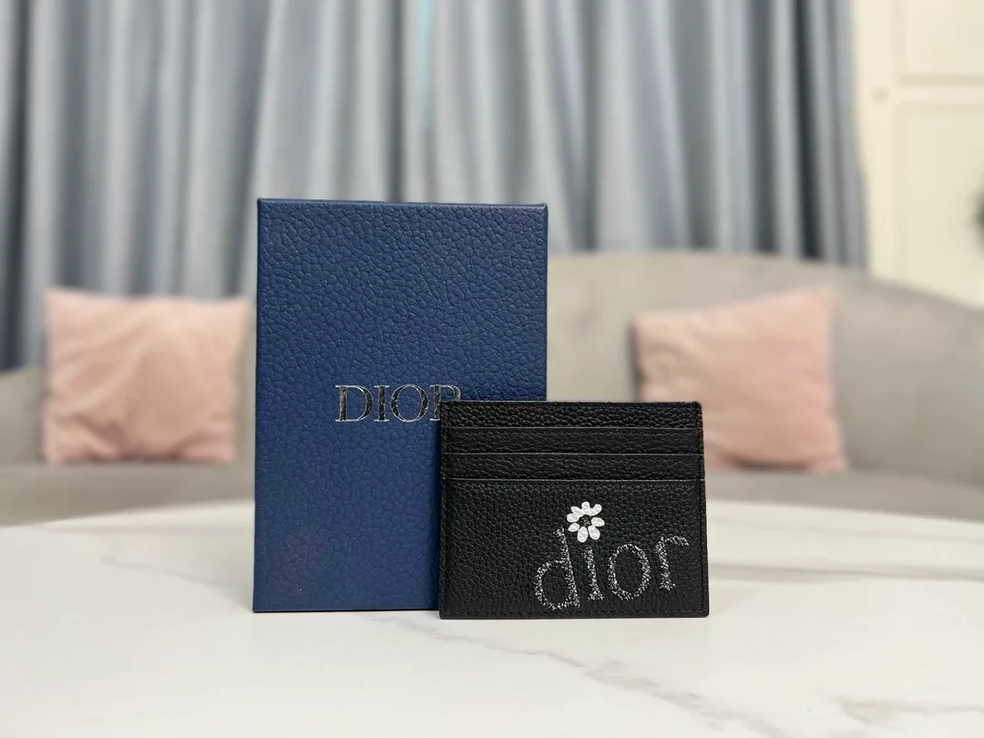 디올 BY ERL 카드 지갑 블랙