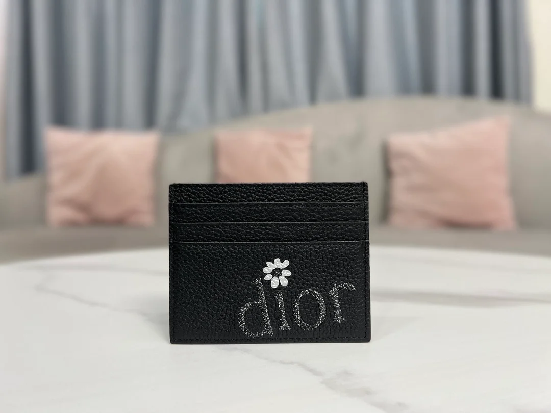 디올 BY ERL 카드 지갑 블랙