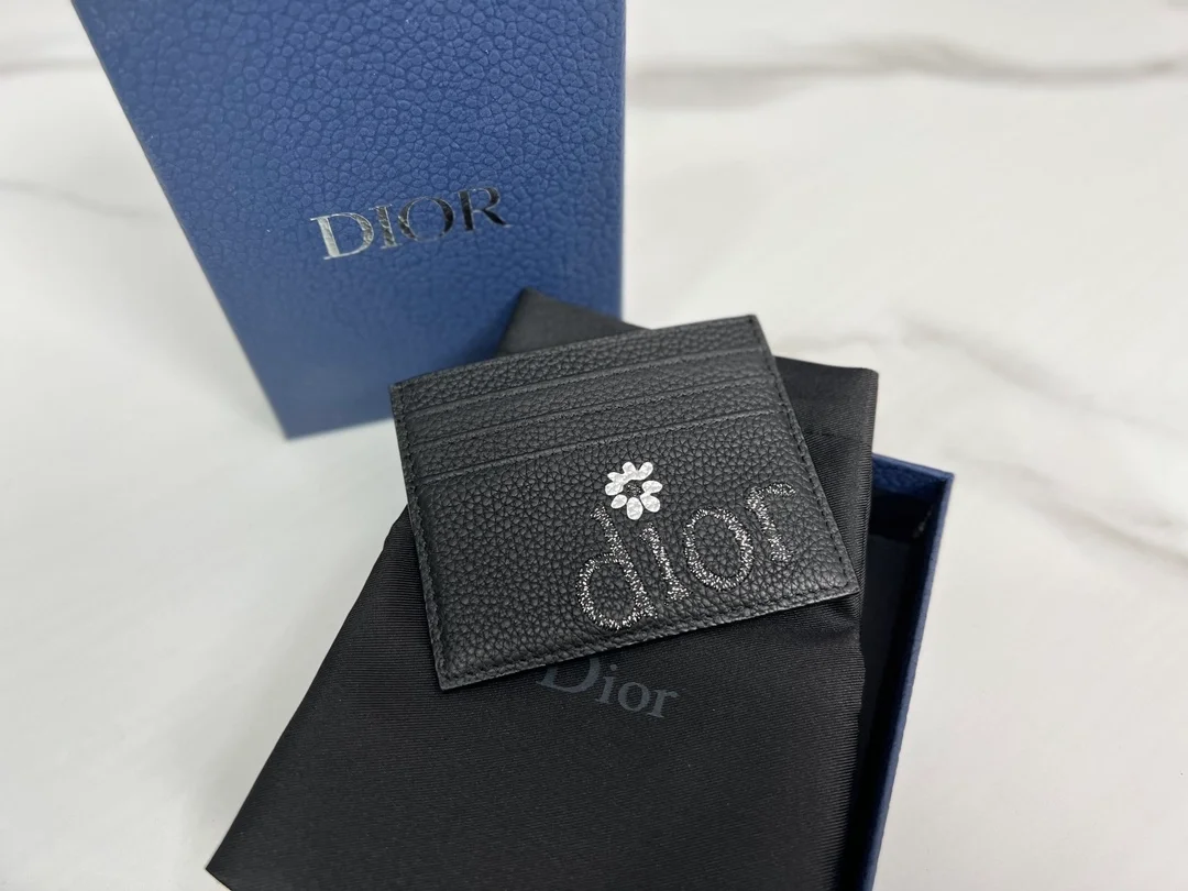 디올 BY ERL 카드 지갑 블랙