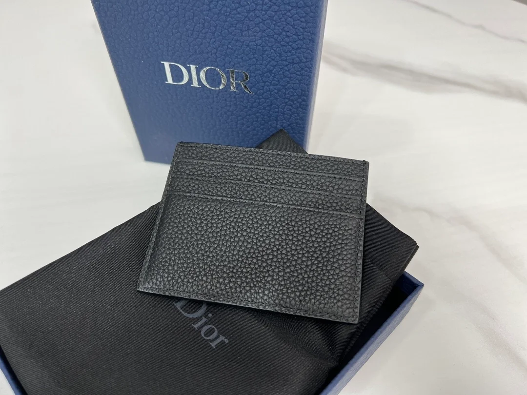 디올 BY ERL 카드 지갑 블랙