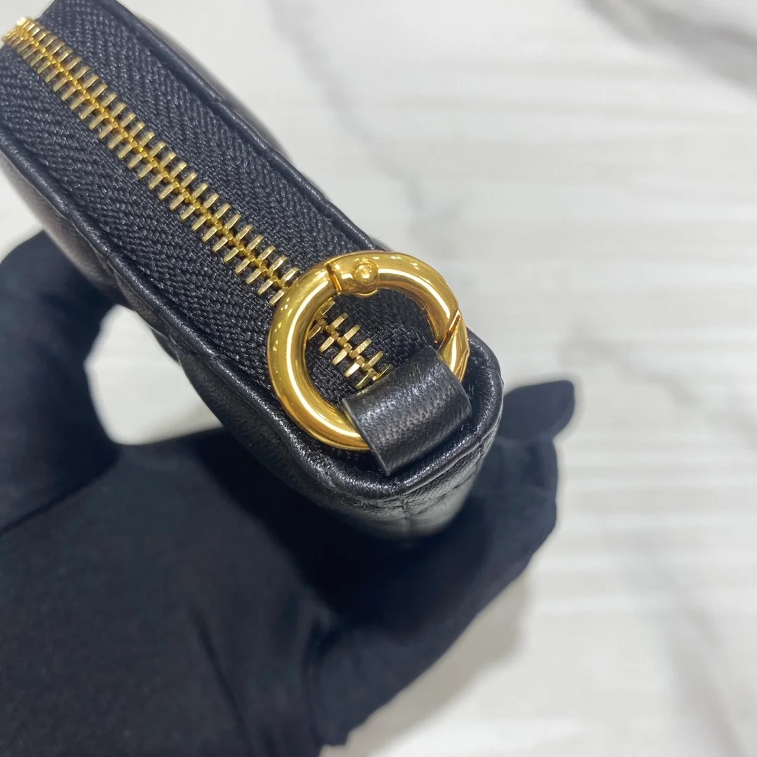 디올 카로 카드지갑 블랙