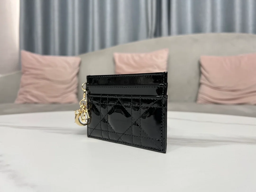 디올 레이디 5 슬롯 카드 홀더