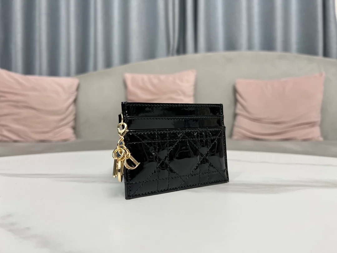 디올 레이디 5 슬롯 카드 홀더