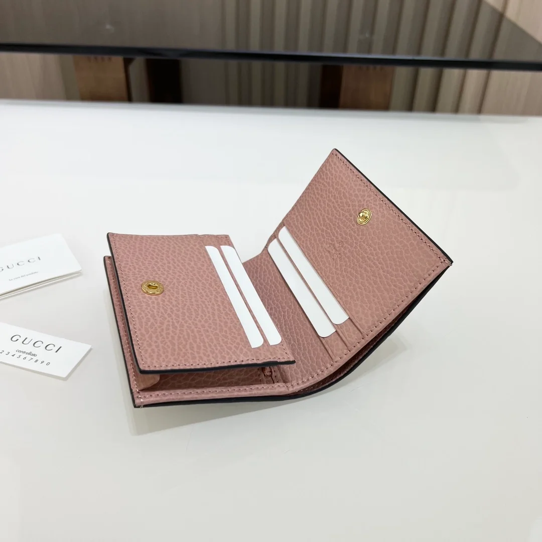 구찌 GG마몽 카드케이스 지갑 핑크