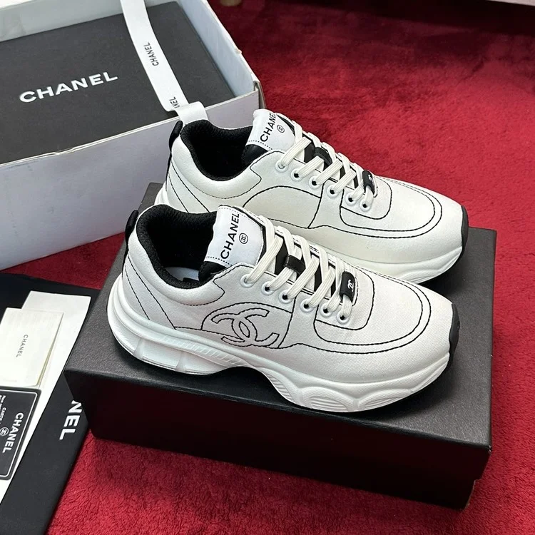 샤넬 CC로고 크루즈 테니스 스니커즈