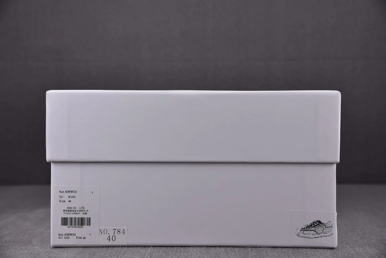 미하라 야스히로 블레이키 블랙 스니커즈