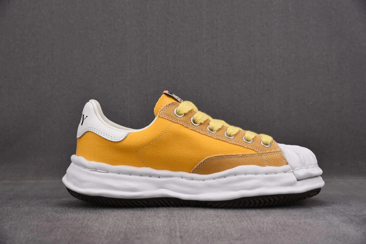 미하라 야스히로 블레이키 OG 솔 레더 옐로우