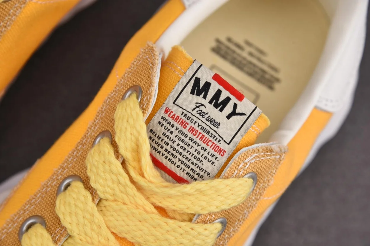 미하라 야스히로 블레이키 OG 솔 레더 옐로우