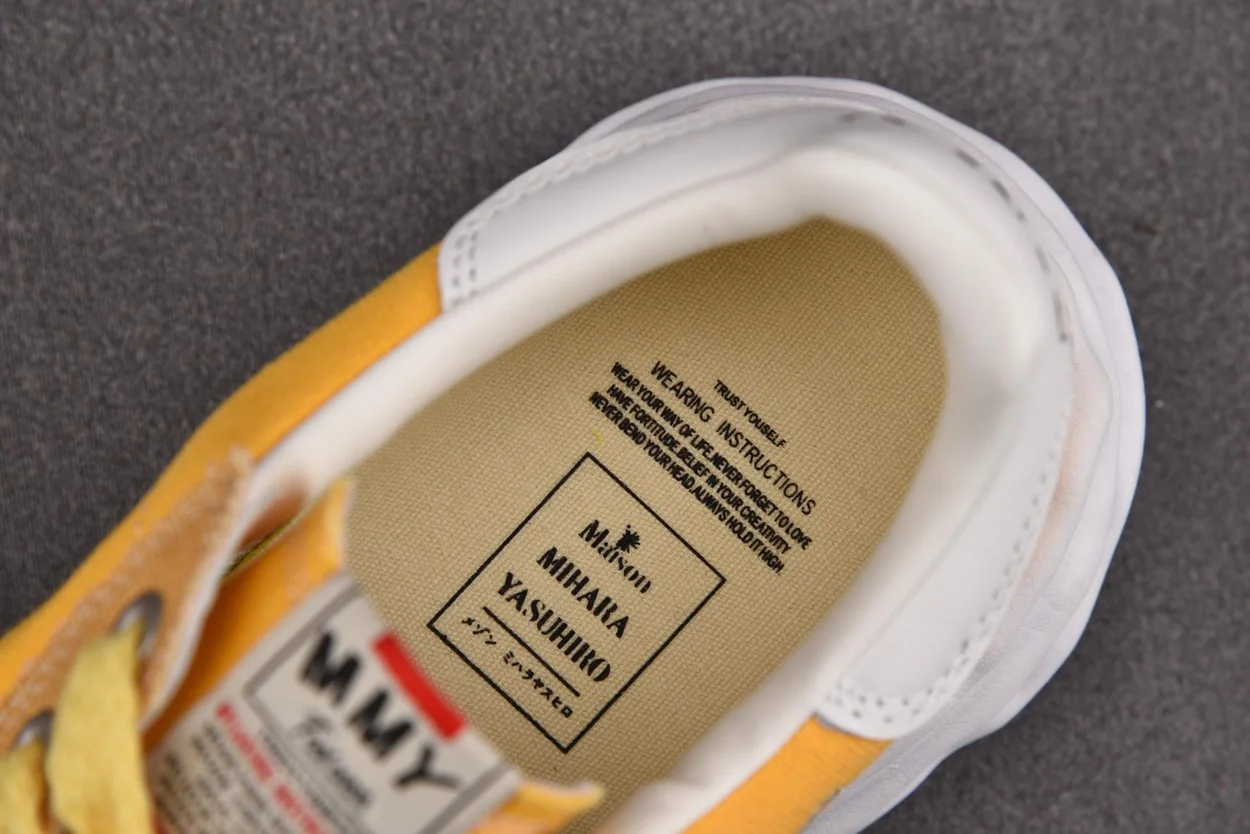 미하라 야스히로 블레이키 OG 솔 레더 옐로우