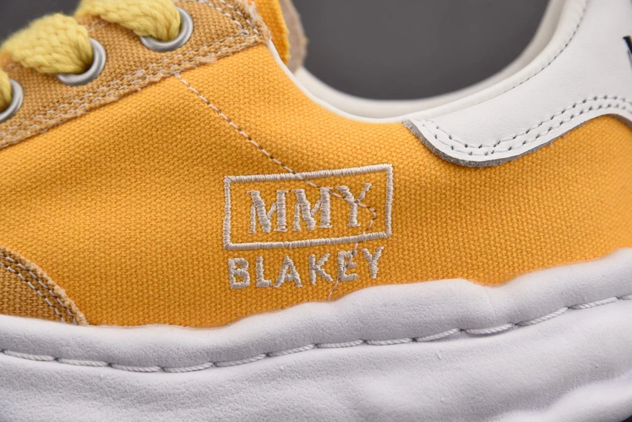 미하라 야스히로 블레이키 OG 솔 레더 옐로우