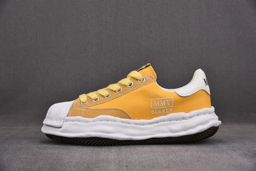 미하라 야스히로 블레이키 OG 솔 레더 옐로우