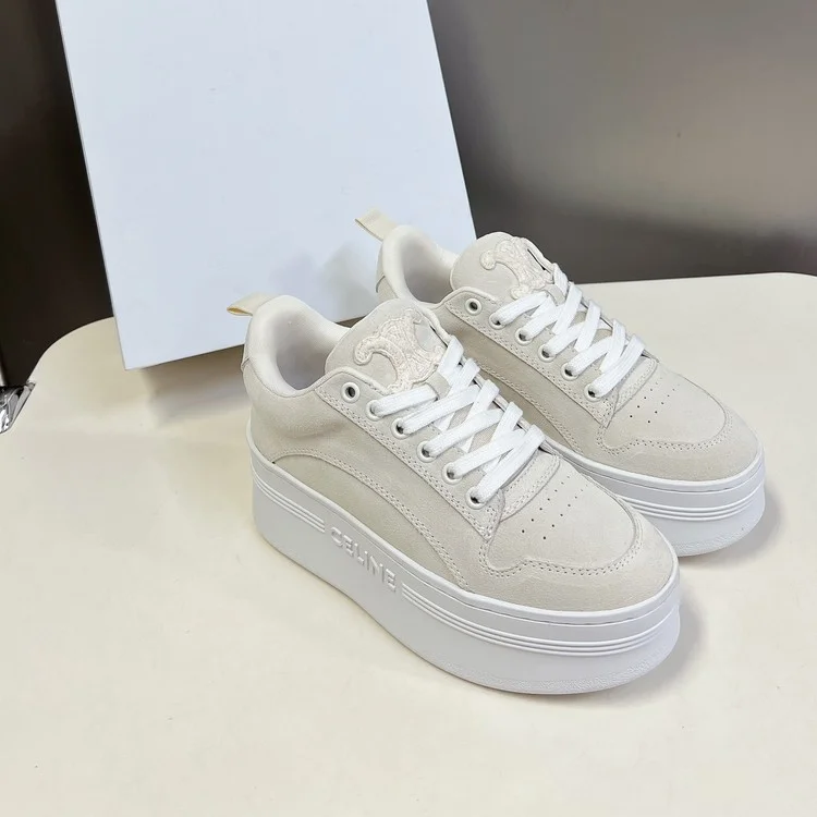 셀린느 웨지 아웃솔 블록 스웨이드