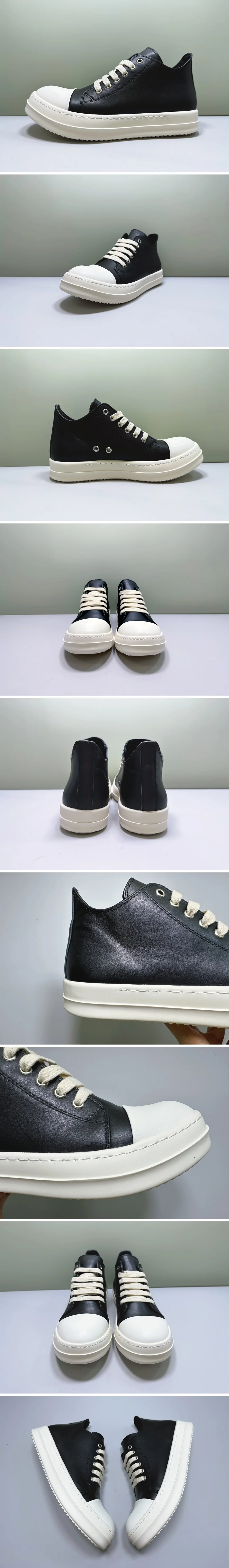 릭오웬스 빈티지 스니커즈 블랙