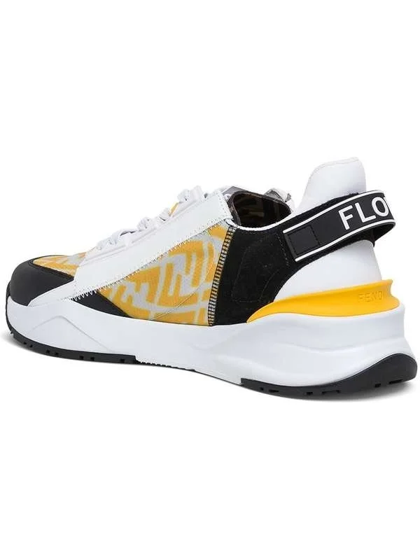 펜디 플로우 옐로우 로우탑 스니커즈