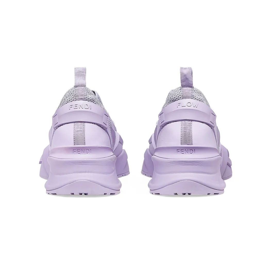펜디 플로우 퍼플 메쉬 러닝 스니커즈