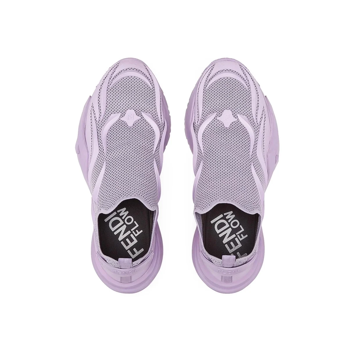 펜디 플로우 퍼플 메쉬 러닝 스니커즈