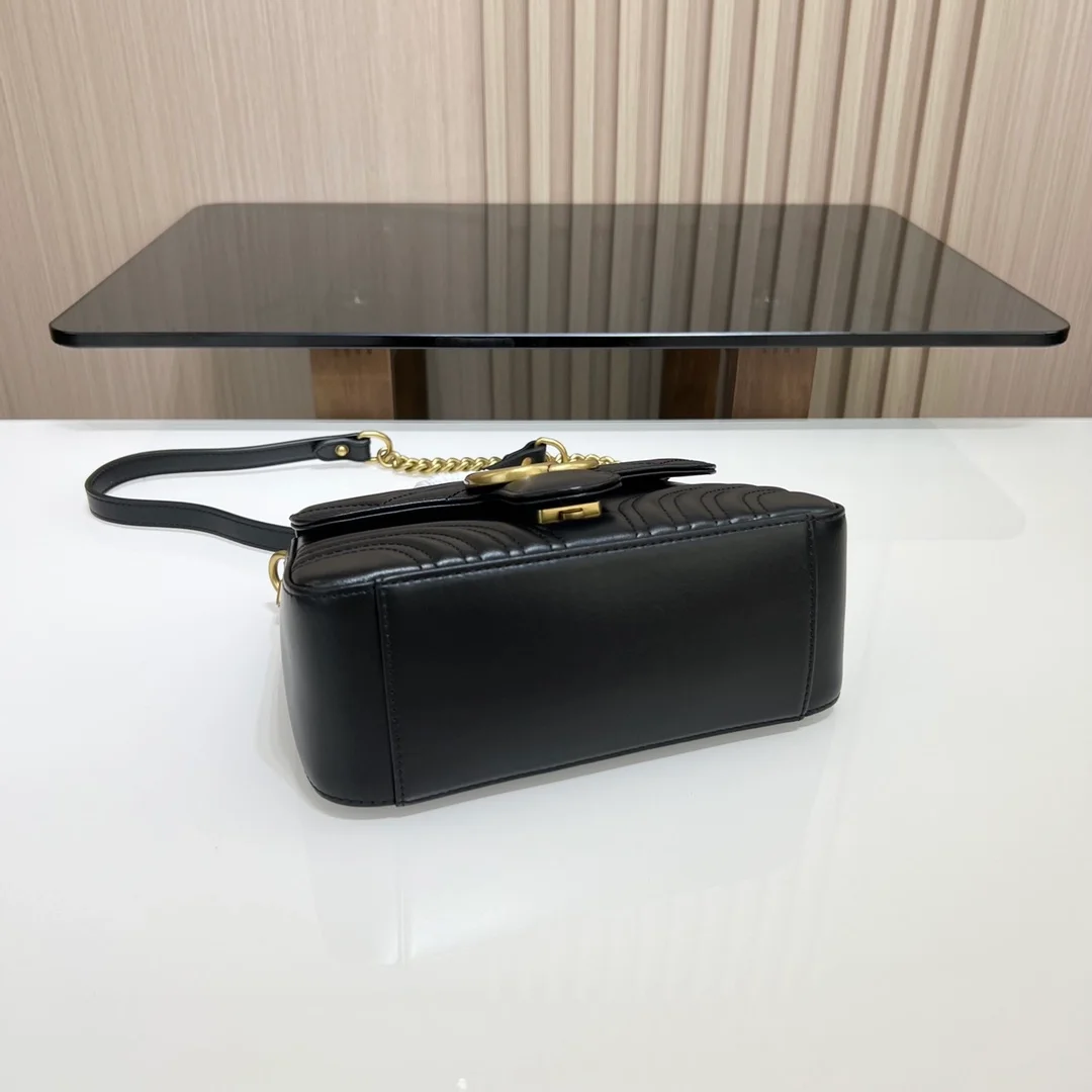 구찌 GG 마몽 미니 탑 핸들백