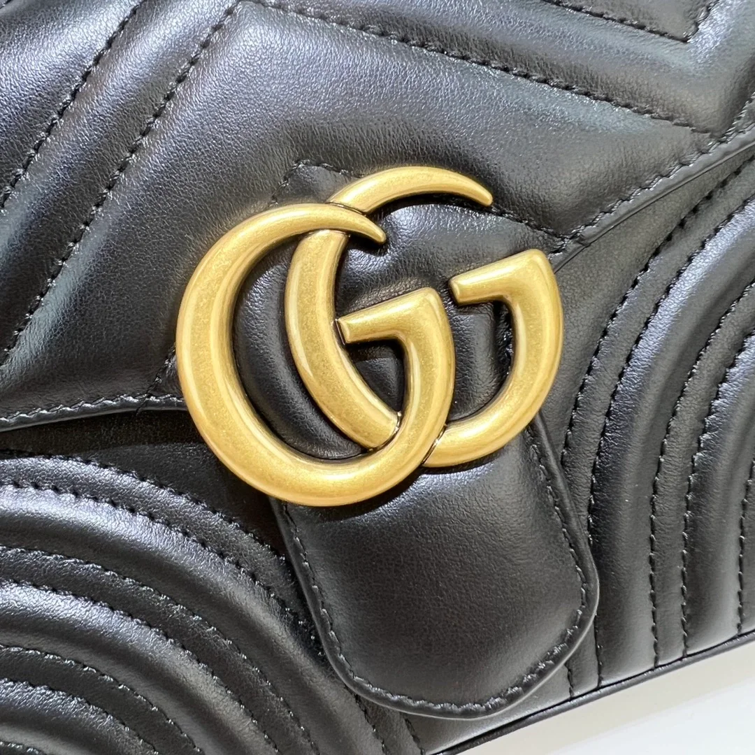 구찌 GG 마몽 미니 탑 핸들백