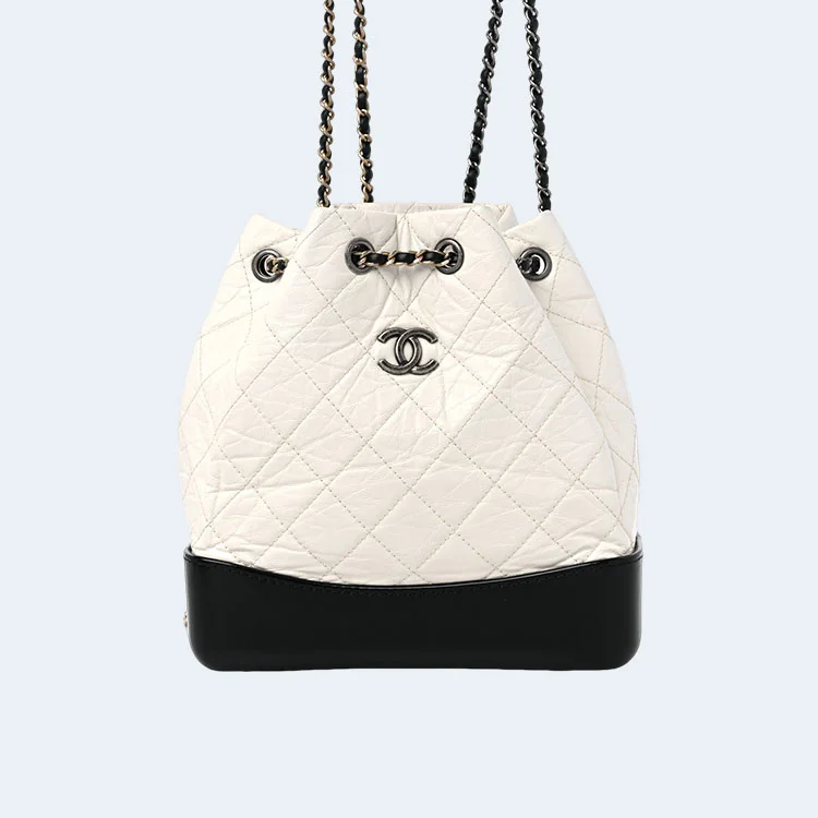 샤넬 가브리엘 백팩 화이트 스몰