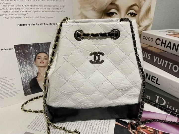 샤넬 가브리엘 백팩 화이트 스몰