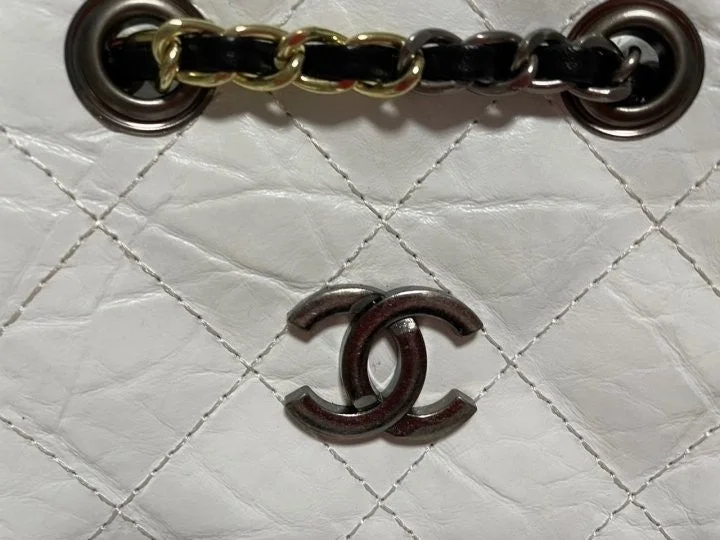 샤넬 가브리엘 백팩 화이트 스몰