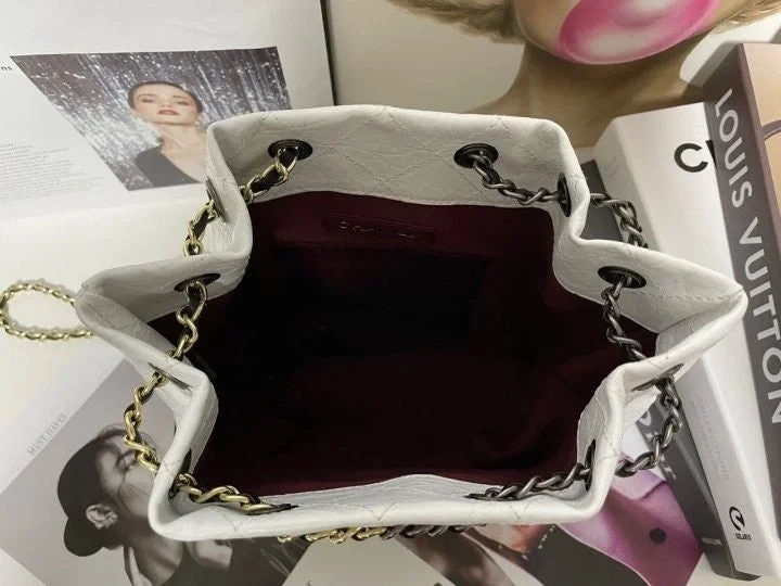 샤넬 가브리엘 백팩 화이트 스몰