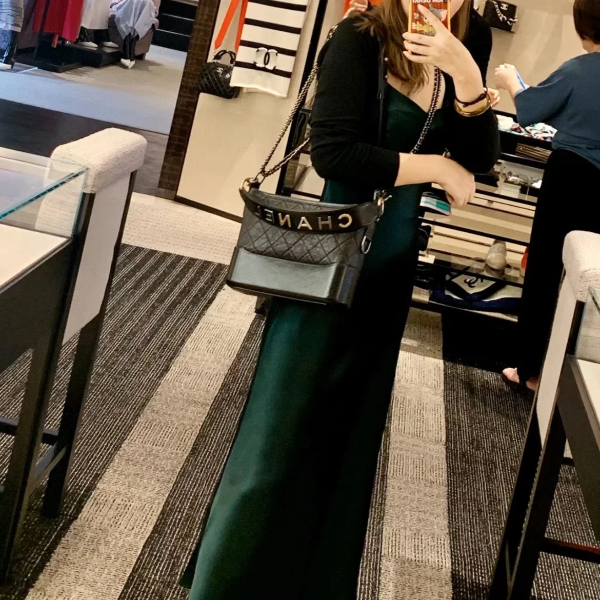 샤넬 가브리엘 호보백 미디움