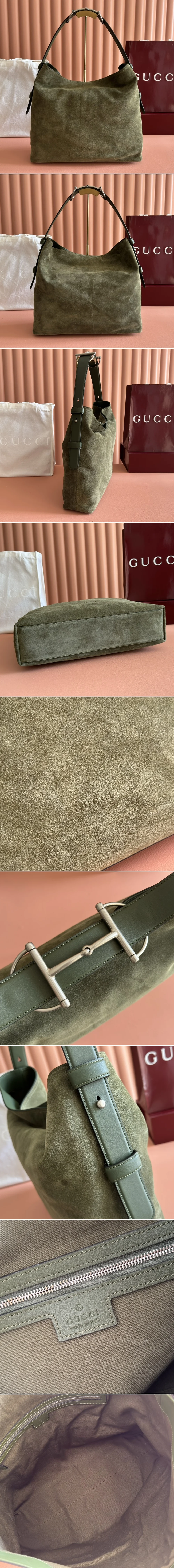 구찌 25FW 스웨이드 토트 850546