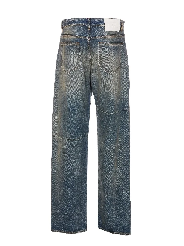 메종 마르지엘라 워싱 데님 팬츠