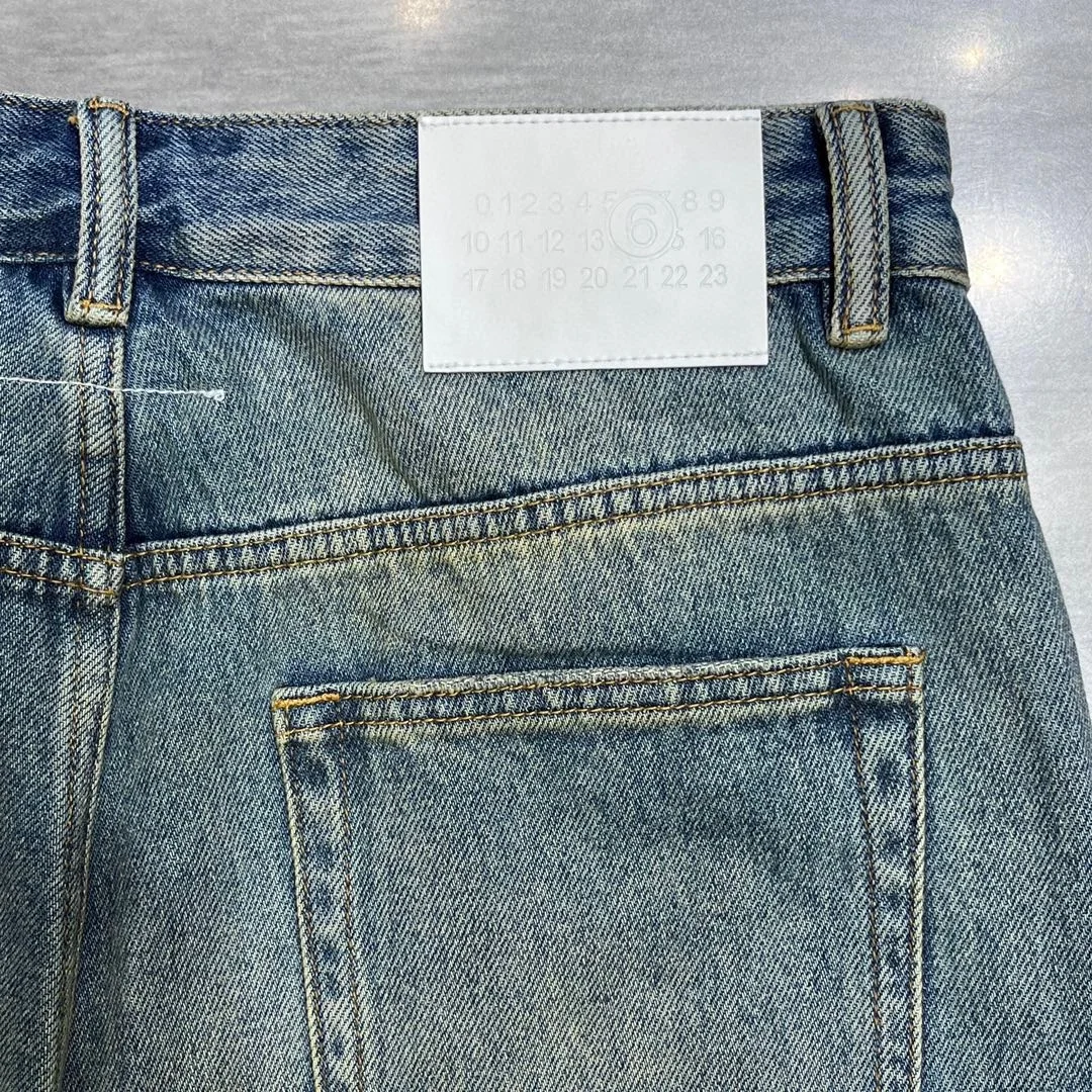 메종 마르지엘라 워싱 데님 팬츠