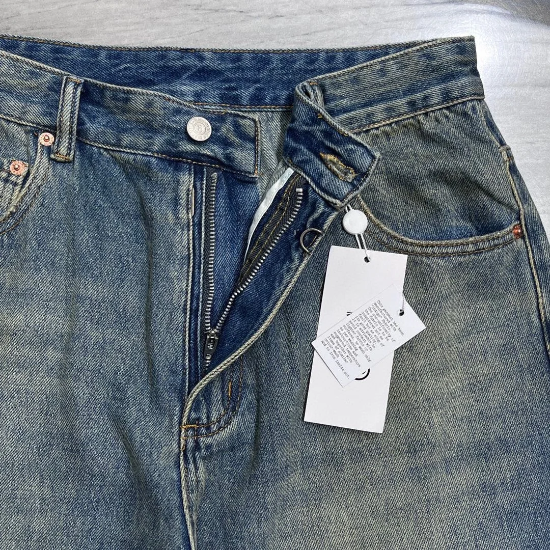 메종 마르지엘라 워싱 데님 팬츠