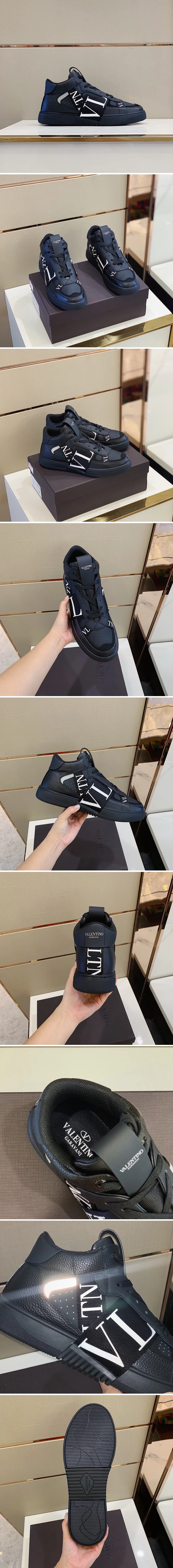 발렌티노 VL7N 하이탑 네이비