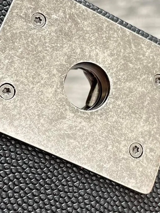 샤넬 보이백 스몰 캐비어 블랙 빈티지 실버