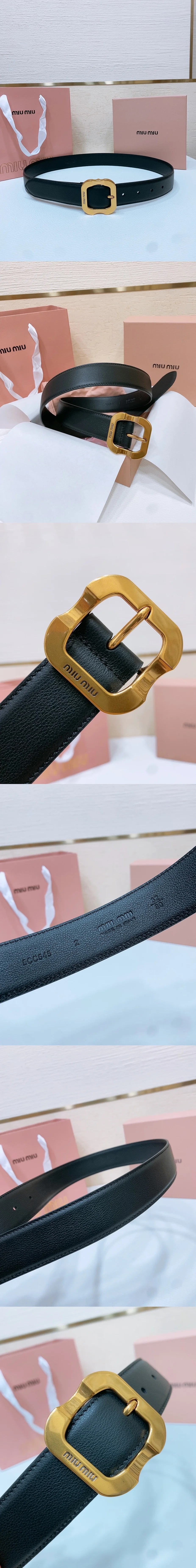 미우미우 런웨이 벨트 5599183
