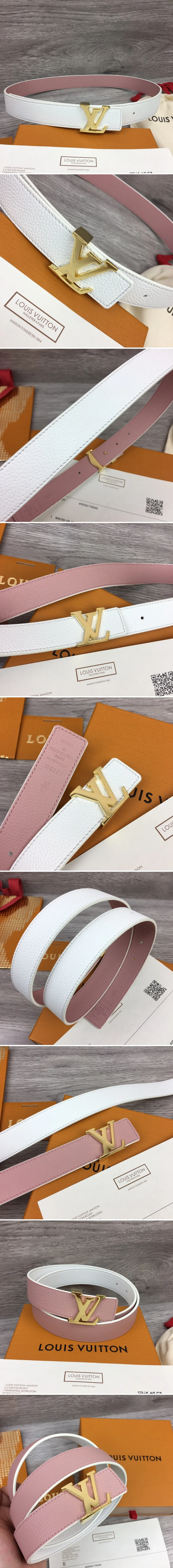 루이비통 LV 버클 양면 벨트