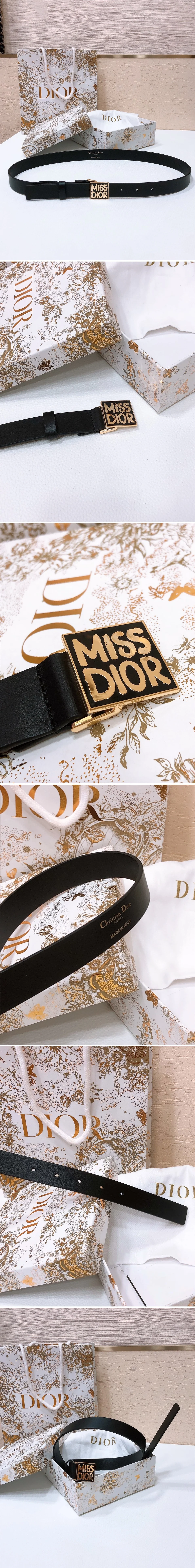 디올 미스 디올 그래피티 벨트