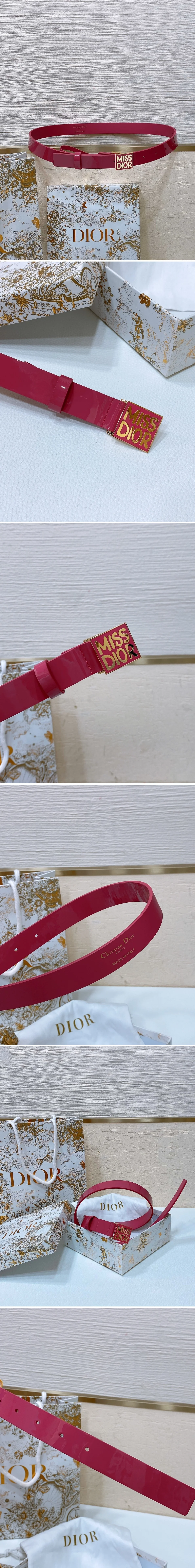 디올 미스 디올 그래피티 벨트