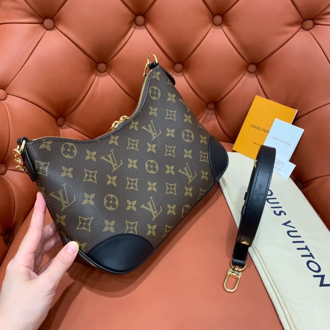 루이비통 불로뉴 모노그램 블랙 M45831