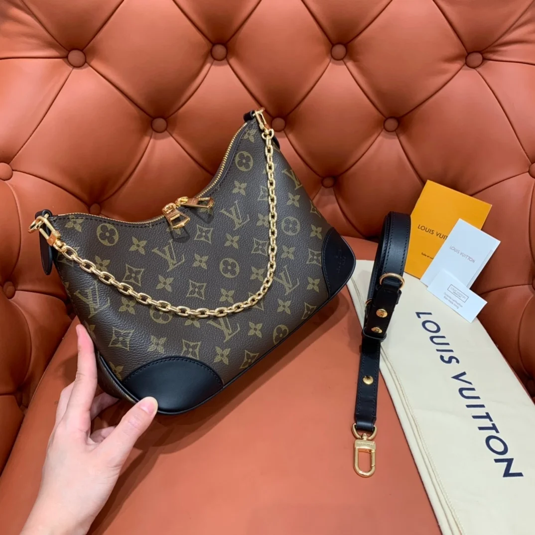 루이비통 불로뉴 모노그램 블랙 M45831