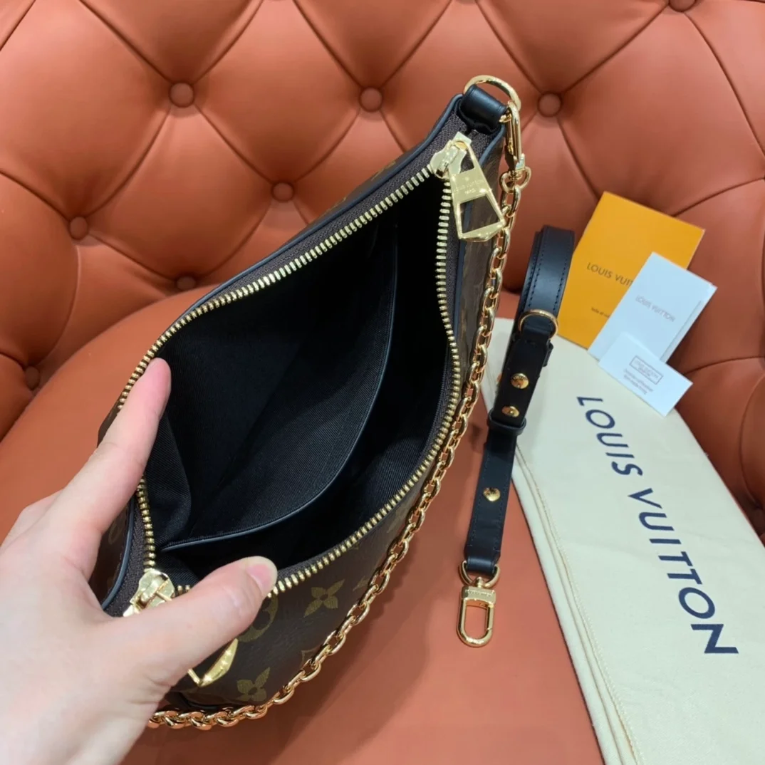 루이비통 불로뉴 모노그램 블랙 M45831