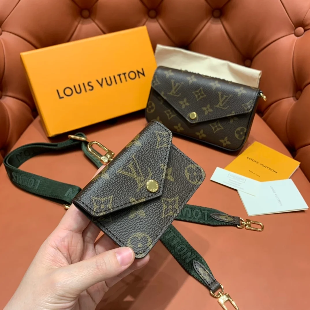 루이비통 모노그램 펠리시 스트랩 백 M80091