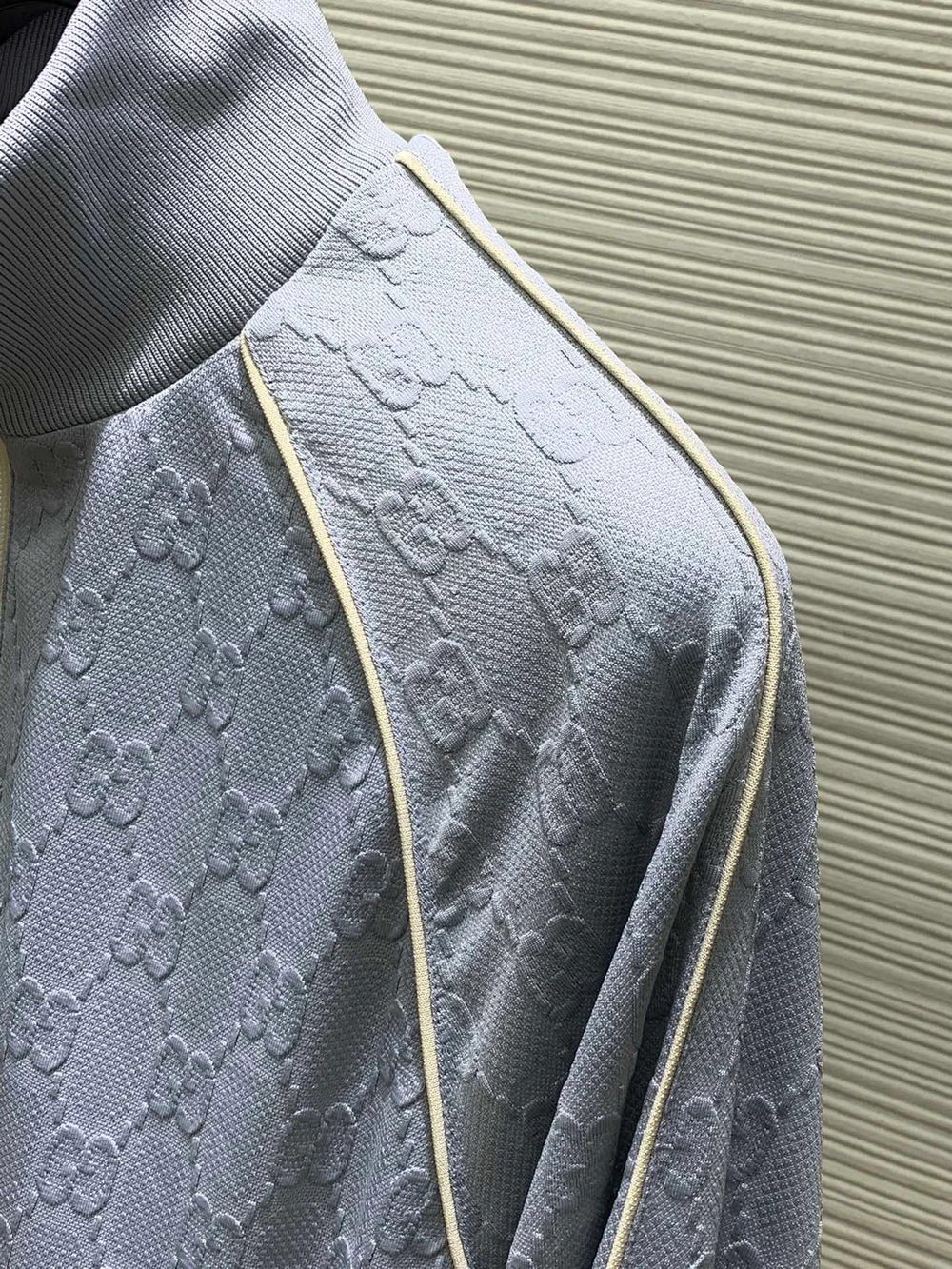 구찌 GG 자카드 저지 지퍼 재킷