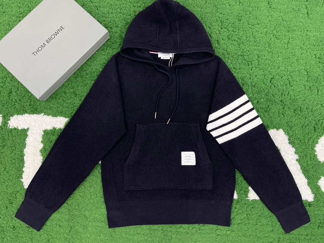 톰브라운 캐시미어 와플 4바 후드