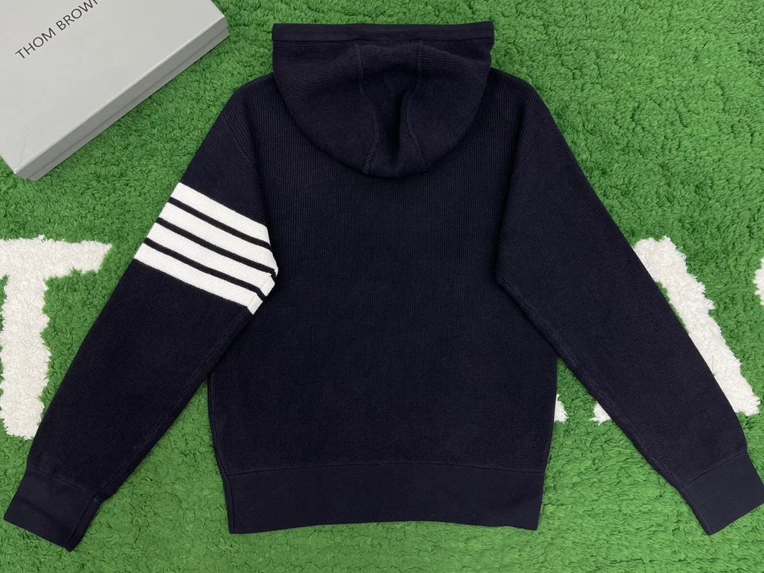 톰브라운 캐시미어 와플 4바 후드