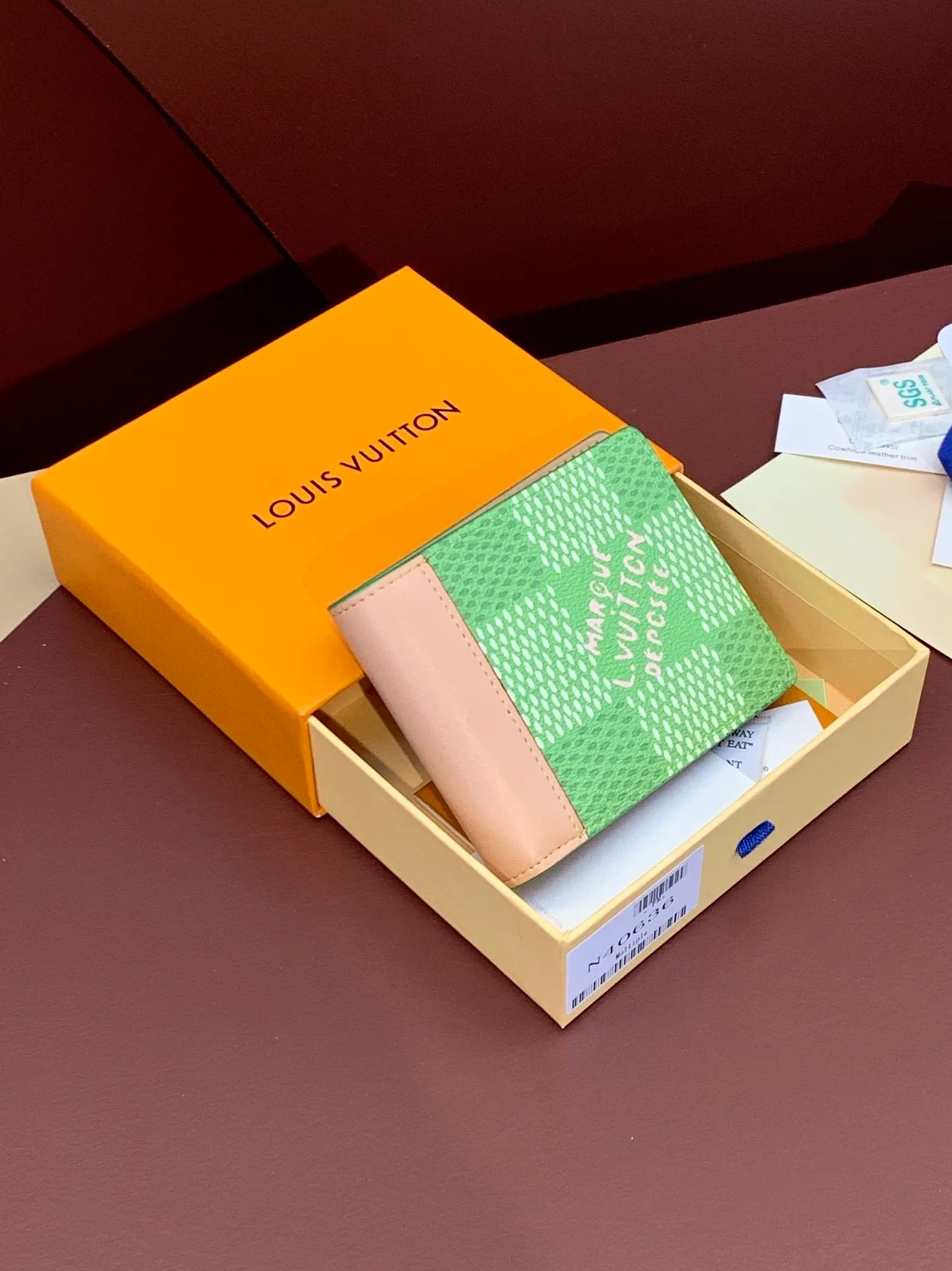 루이비통 슬렌더 월릿 N40636
